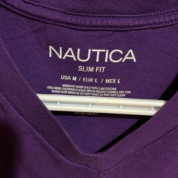 Men’s slim fit, Nautica shirt, size medium - Picture 2 of 2